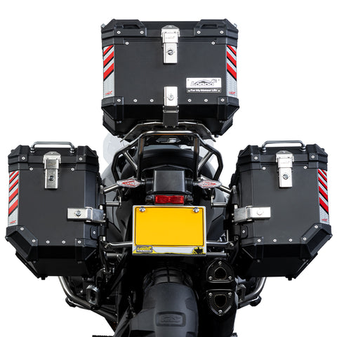 PIKE Tracker Series 45L Aluminum Motorcycle Top Box