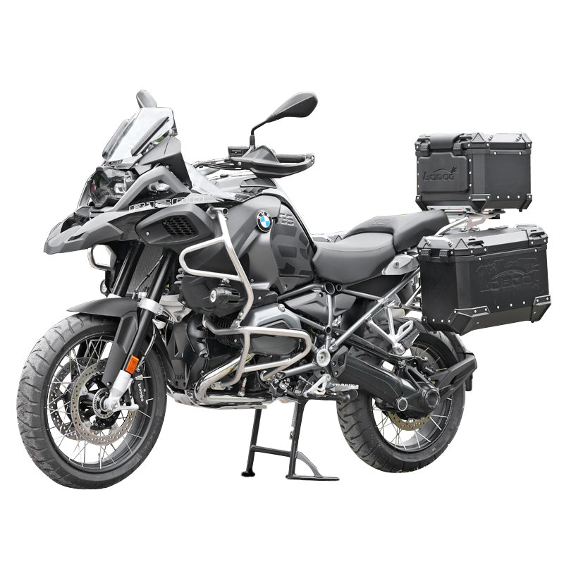 PIKE TRACKER Series Aluminum Alloy Side Cases Set 45L+38R