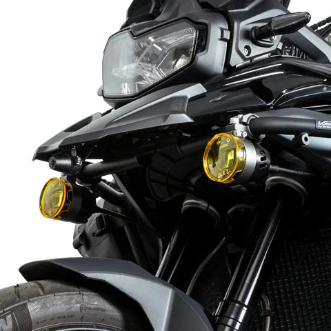 LOBOO L7S Auxiliary Lights (15,000LM) - Smart High/Low Beam LED Driving Lights with Wheel Controller & Flash-to-Pass