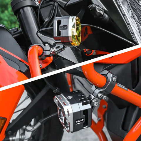 LOBOO L12T High&Low Beam Auxiliary Lights – Pair Press the horn to activate the quick flash warning light mode