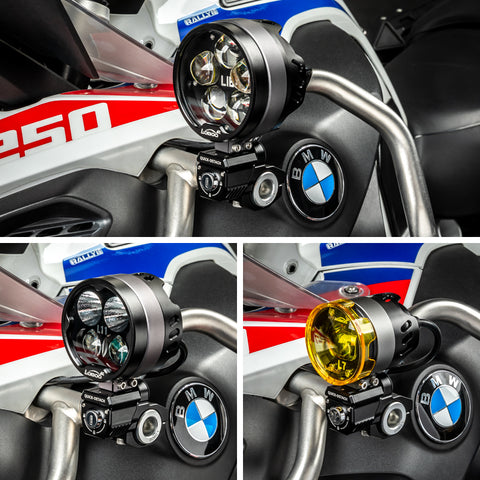 LOBOO Quick Lights Mount High&Low Beam Auxiliary Light Q7S