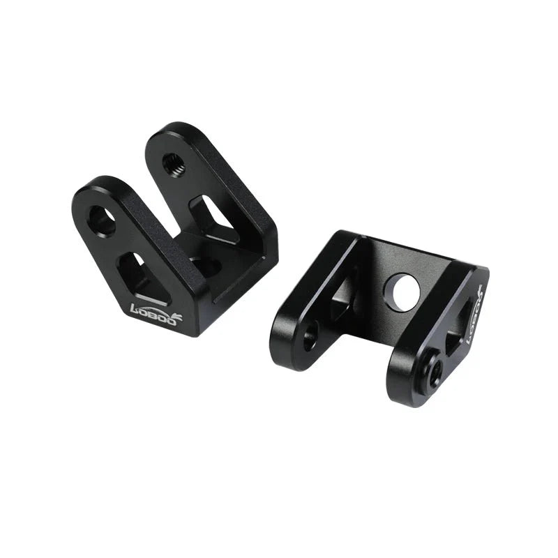 LOBOO Auxiliary Light Mount | Rotatable & Tilt Adjustable | CNC Aluminum