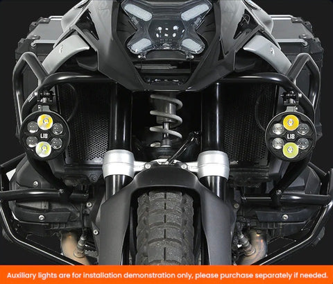 LOBOO Auxiliary Light Mount | Rotatable & Tilt Adjustable | CNC Aluminum