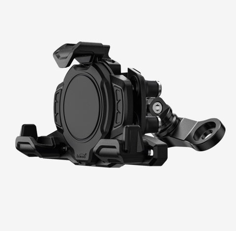 LOBOO PH02S Anti-Vibration Motorcycle Phone Mount -Non charging - Shock Absorbing Holder for iPhone/Samsung