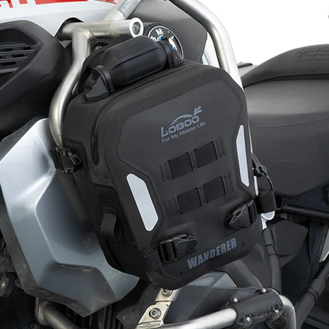 LOBOO Alps Inflatable Crash Bar Bag | 6L-6L | 300KG Passive Protection | IPX7 Waterproof