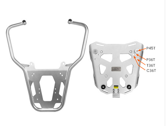 LOBOO Top Rack (PRO) for BMW R 1300 GS Adventure  (2024+）