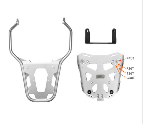 LOBOO PTC Series Top Case Rack BMW F900GS 2024+）