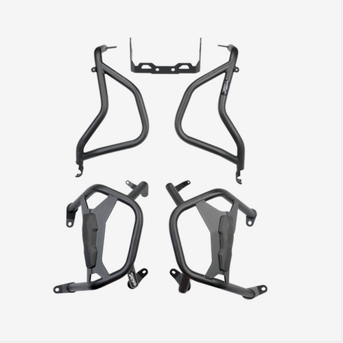 LOBOO Upper and Lower Crash Bar BMW R1300GS (2023-) BLACK