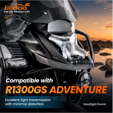 LOBOO Headlight Guard for BMW R1300GS Adventure (2024-)