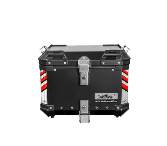 PIKE Tracker Series 45L Aluminum Motorcycle Top Box