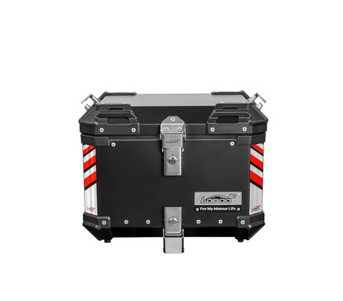 PIKE Tracker Series 45L Aluminum Motorcycle Top Box